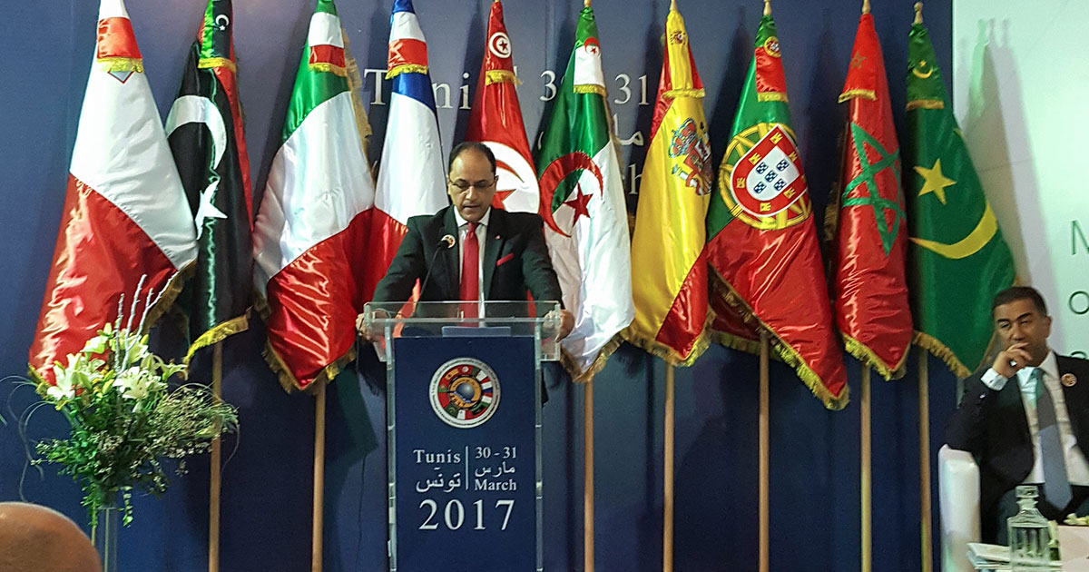 Tunis, an audio-visual summary of the ministerial conference of the Dialogue 5+5