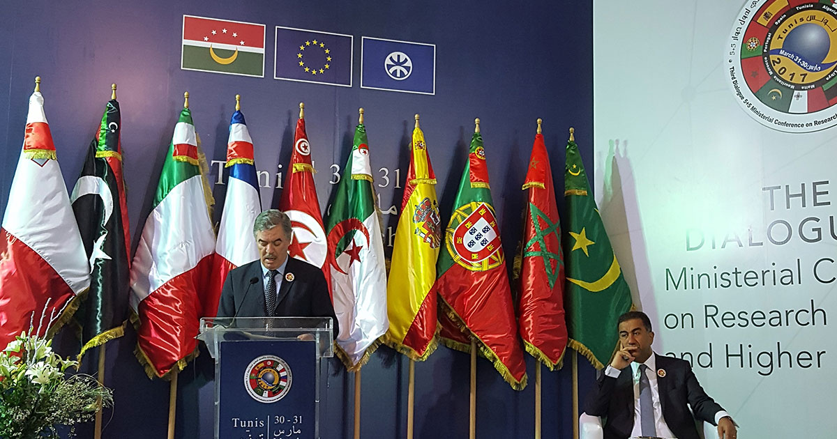 Tunis, an audio-visual summary of the ministerial conference of the Dialogue 5+5